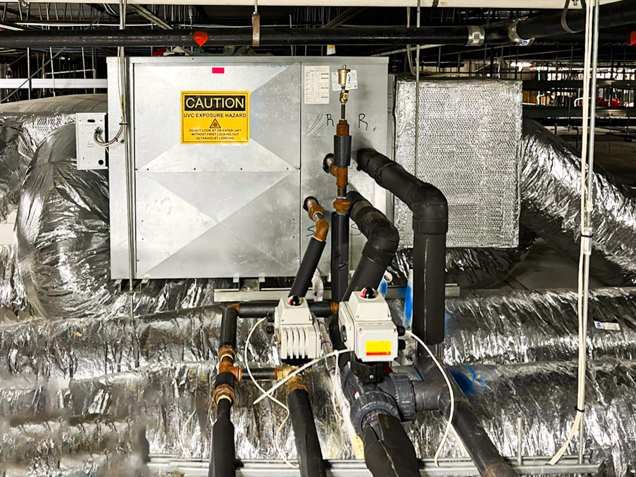 HVAC and refrigeration at a South Shore Massachusetts distribution center