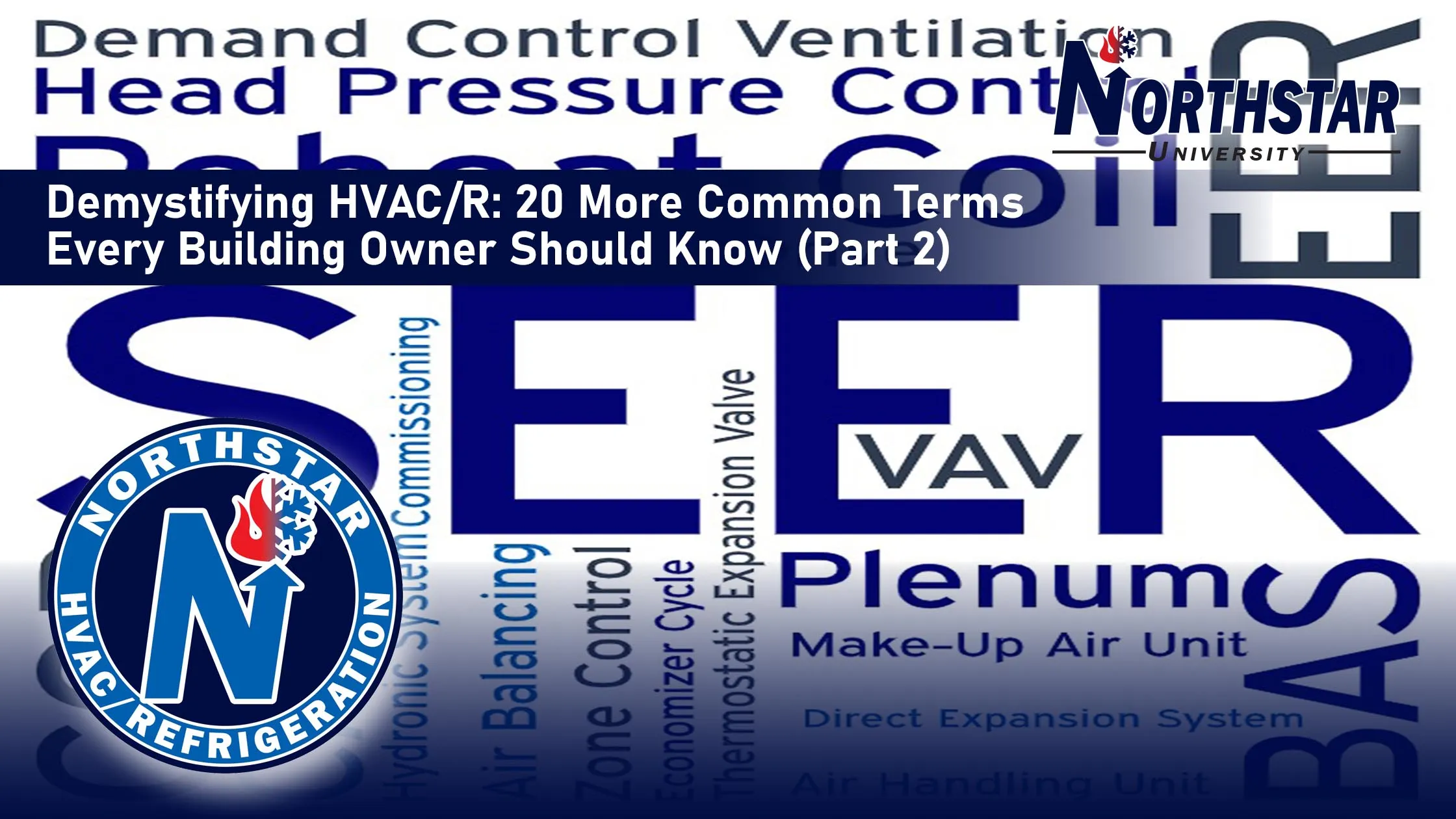 Demystifying HVAC/R: 20 More Common Terms Every Building Owner Should Know (Part 2)