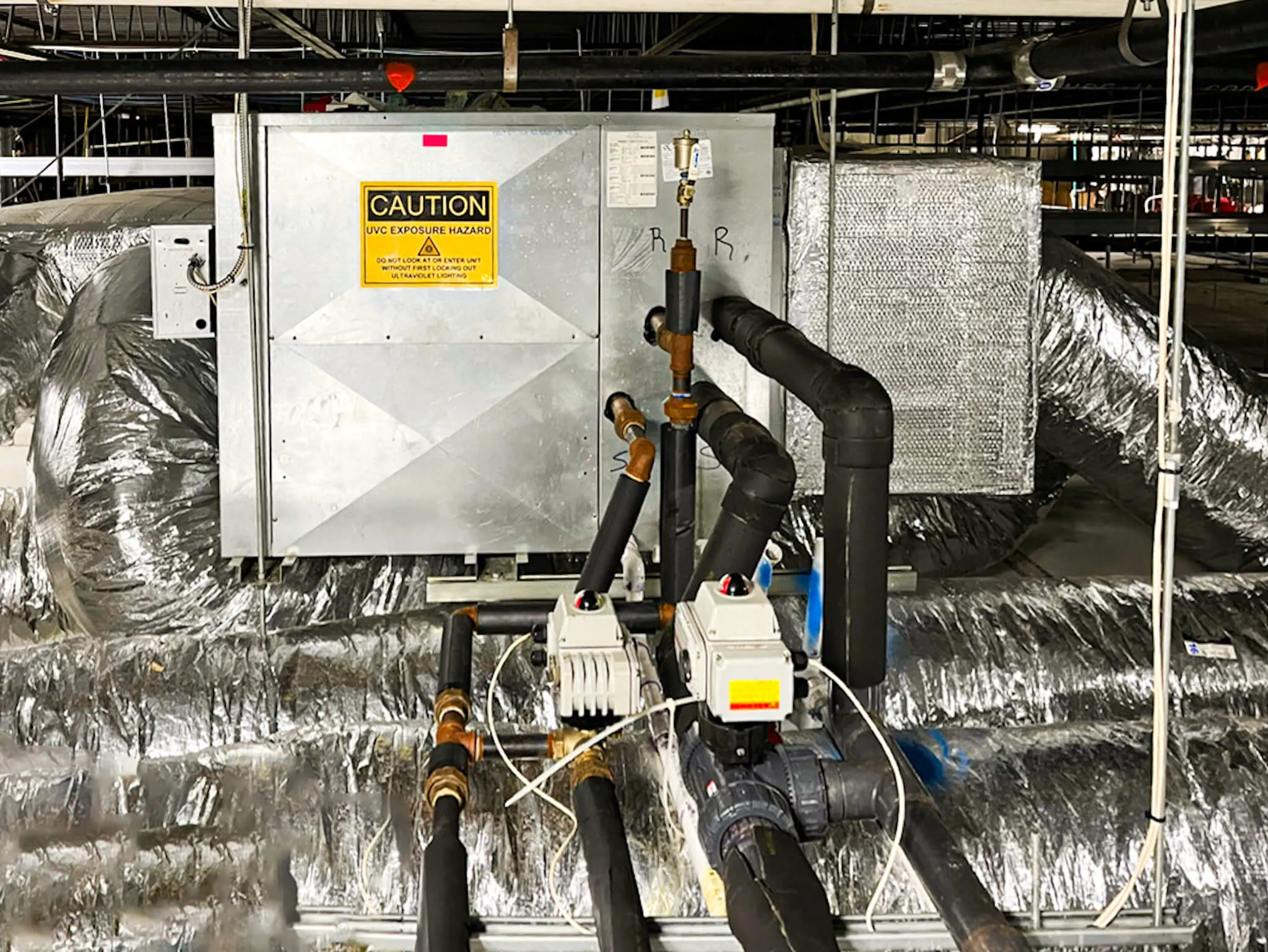HVAC and refrigeration at a South Shore Massachusetts distribution center