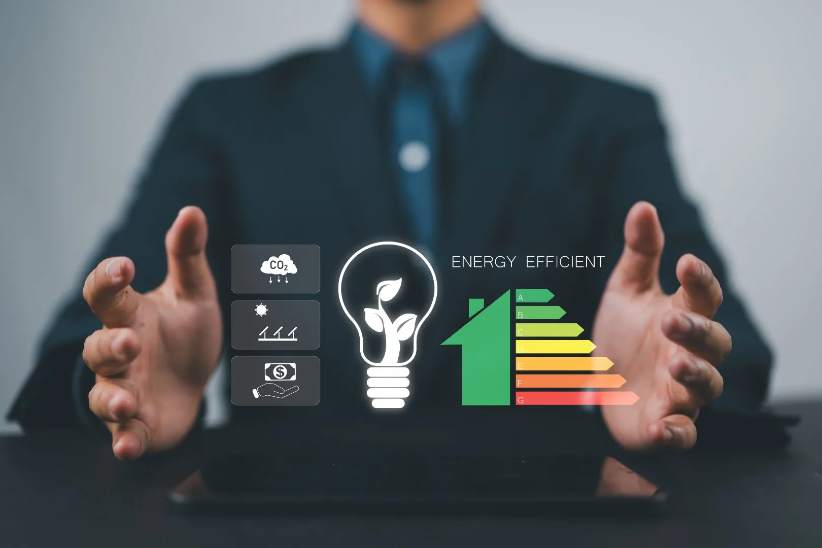 Energy efficient commercial HVAC system reducing operating costs