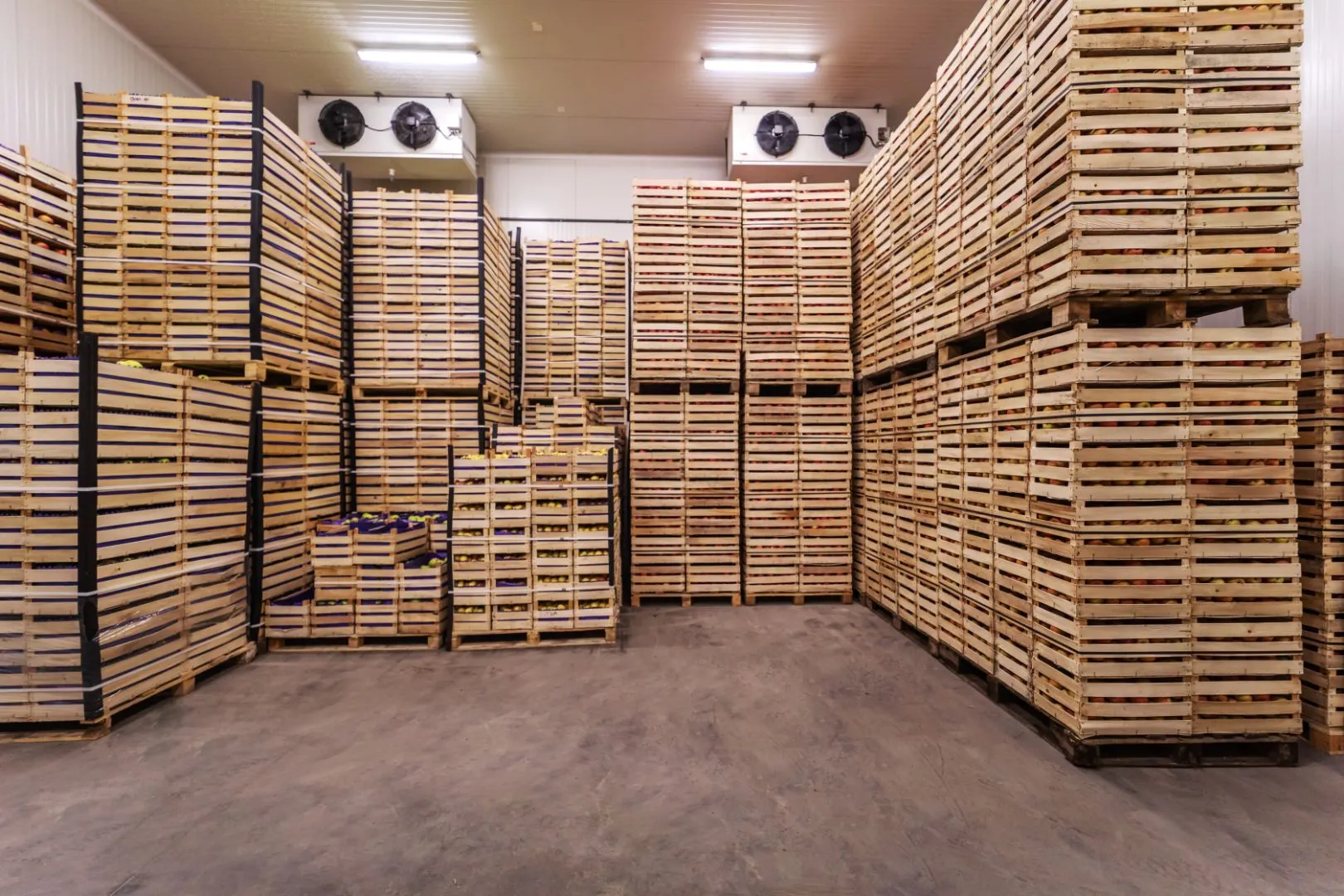 Commercial refrigeration cold storage facility in Massachusetts
