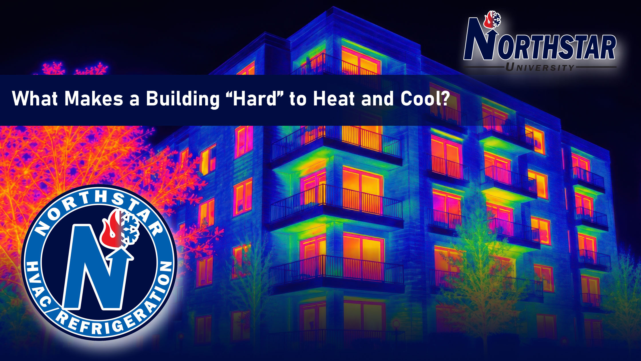 What Makes a Building “Hard” to Heat and Cool?