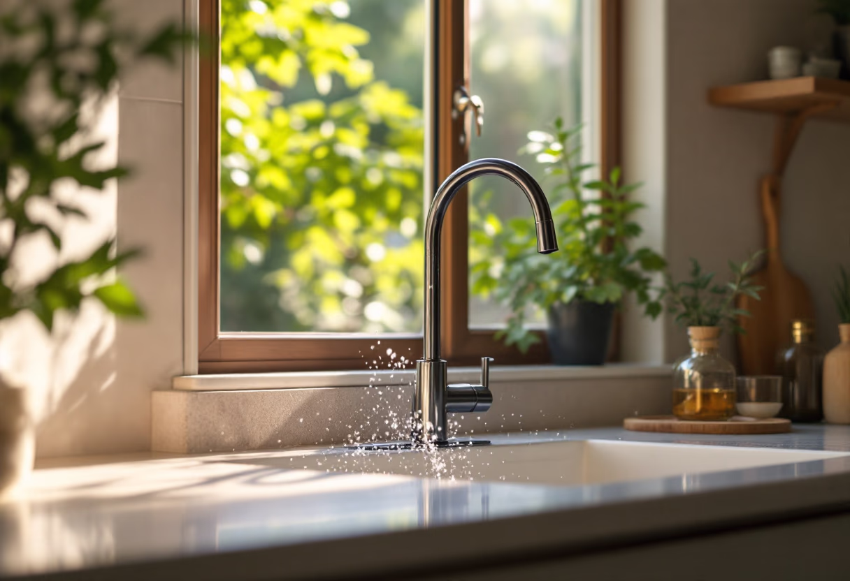 image of completed plumbing project