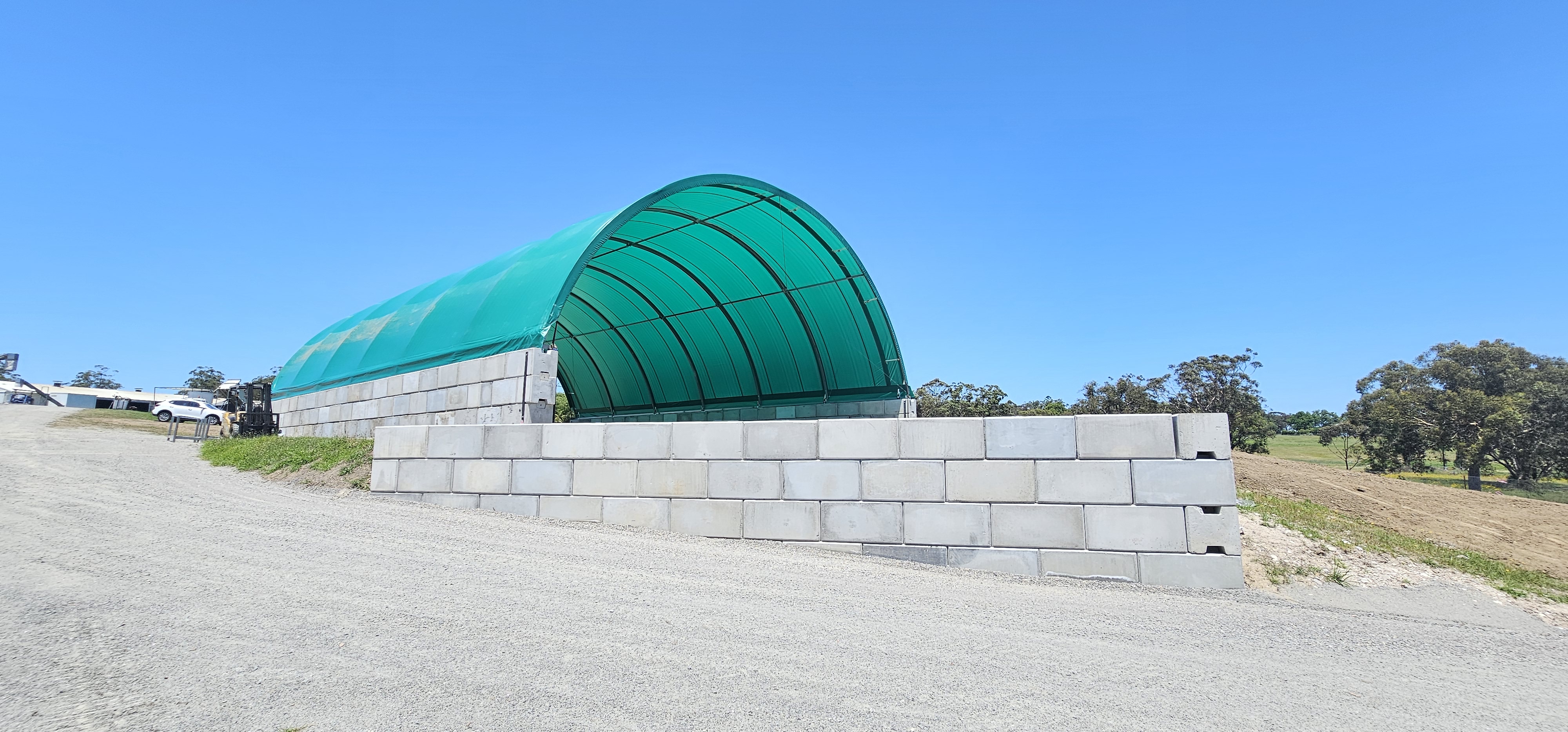 A concrete block mounted TortoShelter