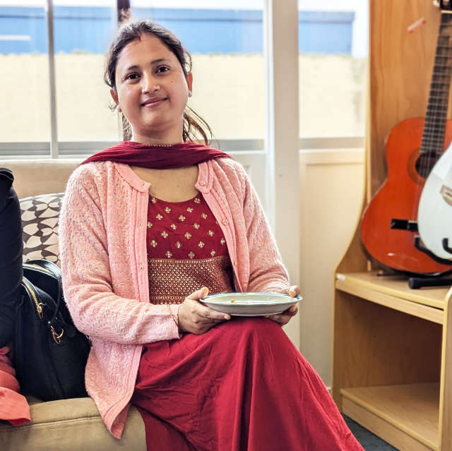 An adult literacy learner