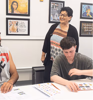 Adult Literacy Class