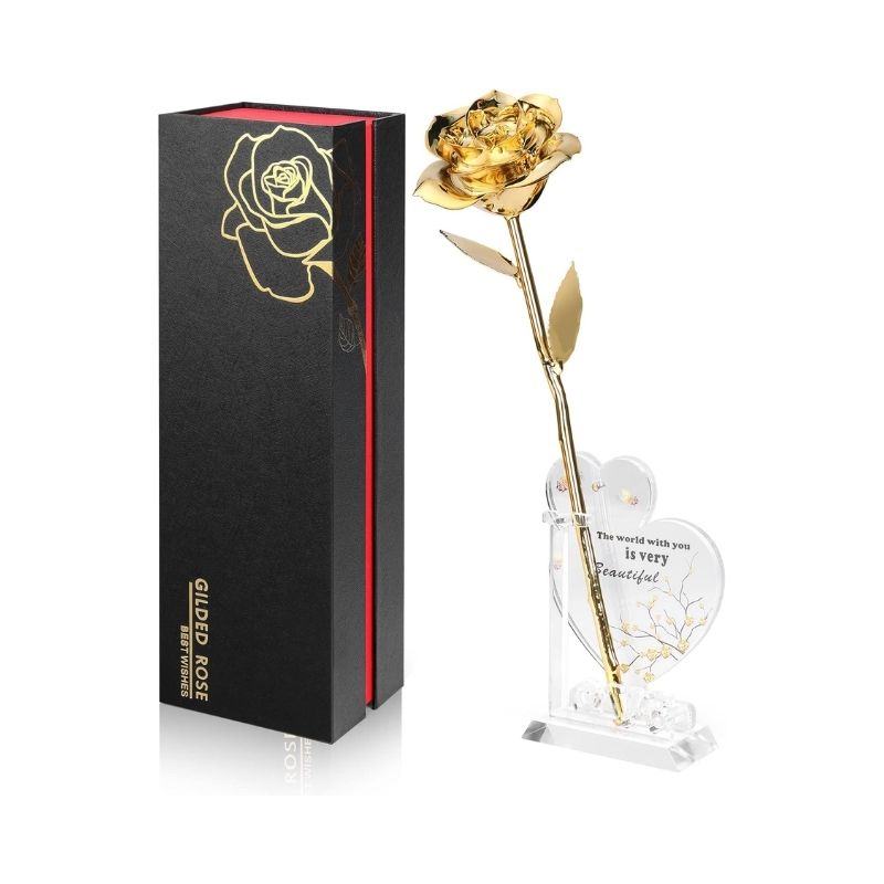 24K Gold Dipped Rose