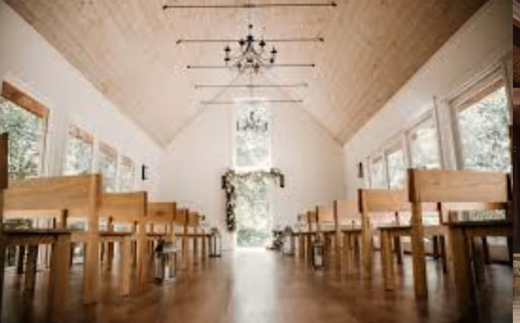 Juliette Chapel—romantic Georgia venue for intimate weddings, catered by Exquisite Delites.