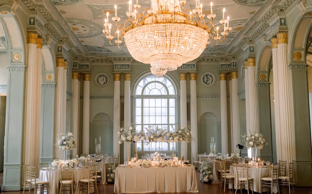 The Biltmore Ballrooms Atlanta venue for weddings catered by Exquisite Delites.