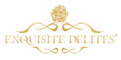 Exquisite Delites® logo representing Atlanta’s premier luxury catering company.