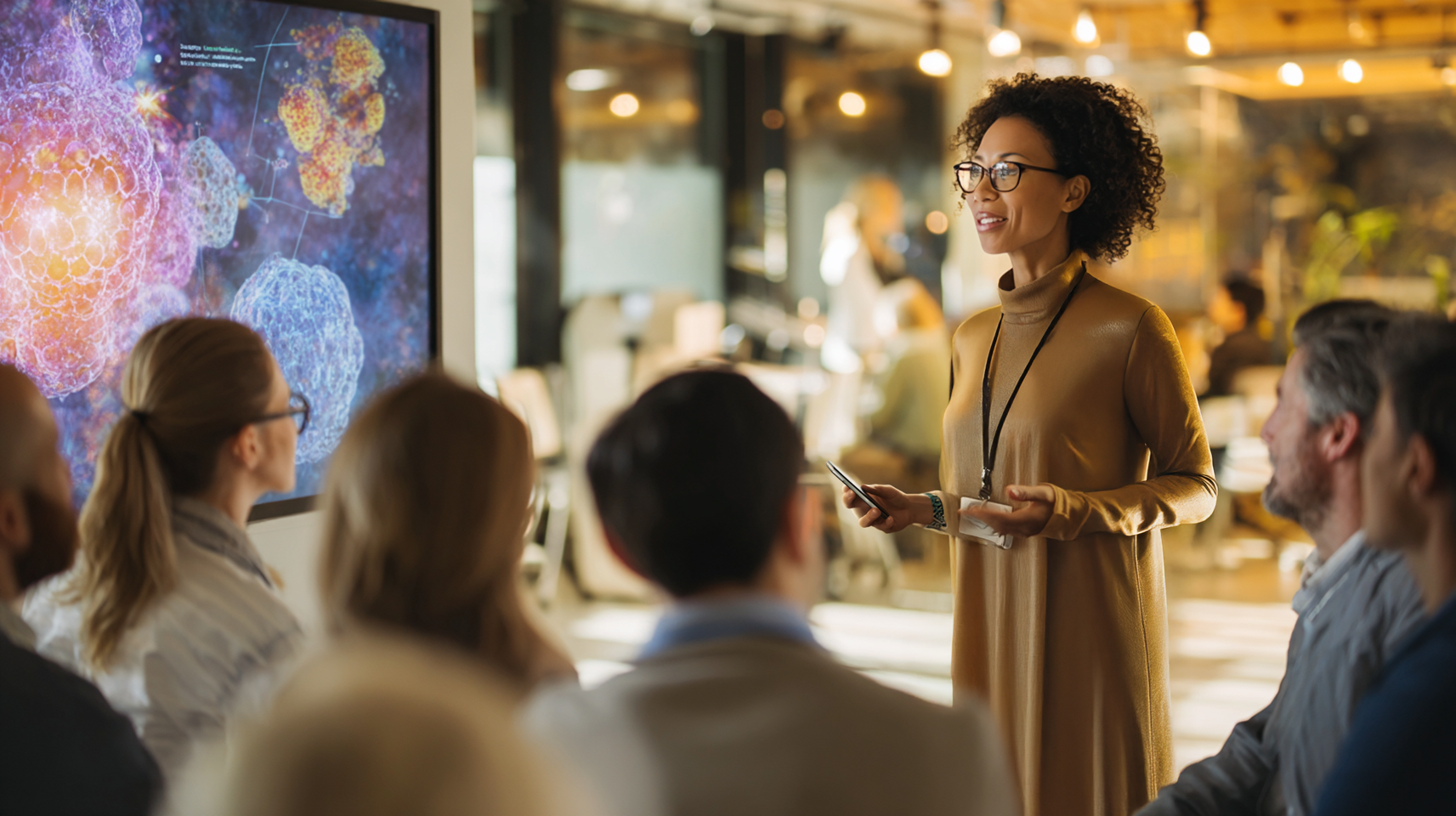 image of a wellness seminar at the pharmacy