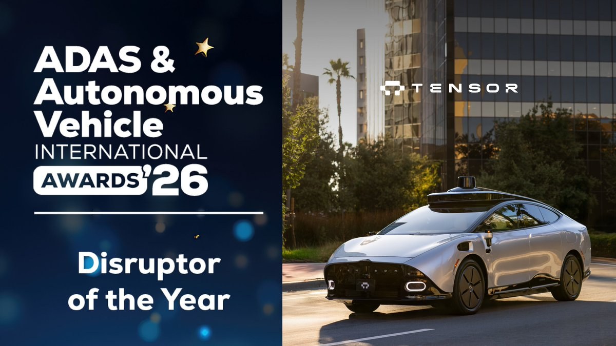ADAS & Autonomous Vehicle International Awards 2026 — Disruptor of the Year