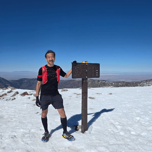 Mount Baldy first snow summit of fall 2025