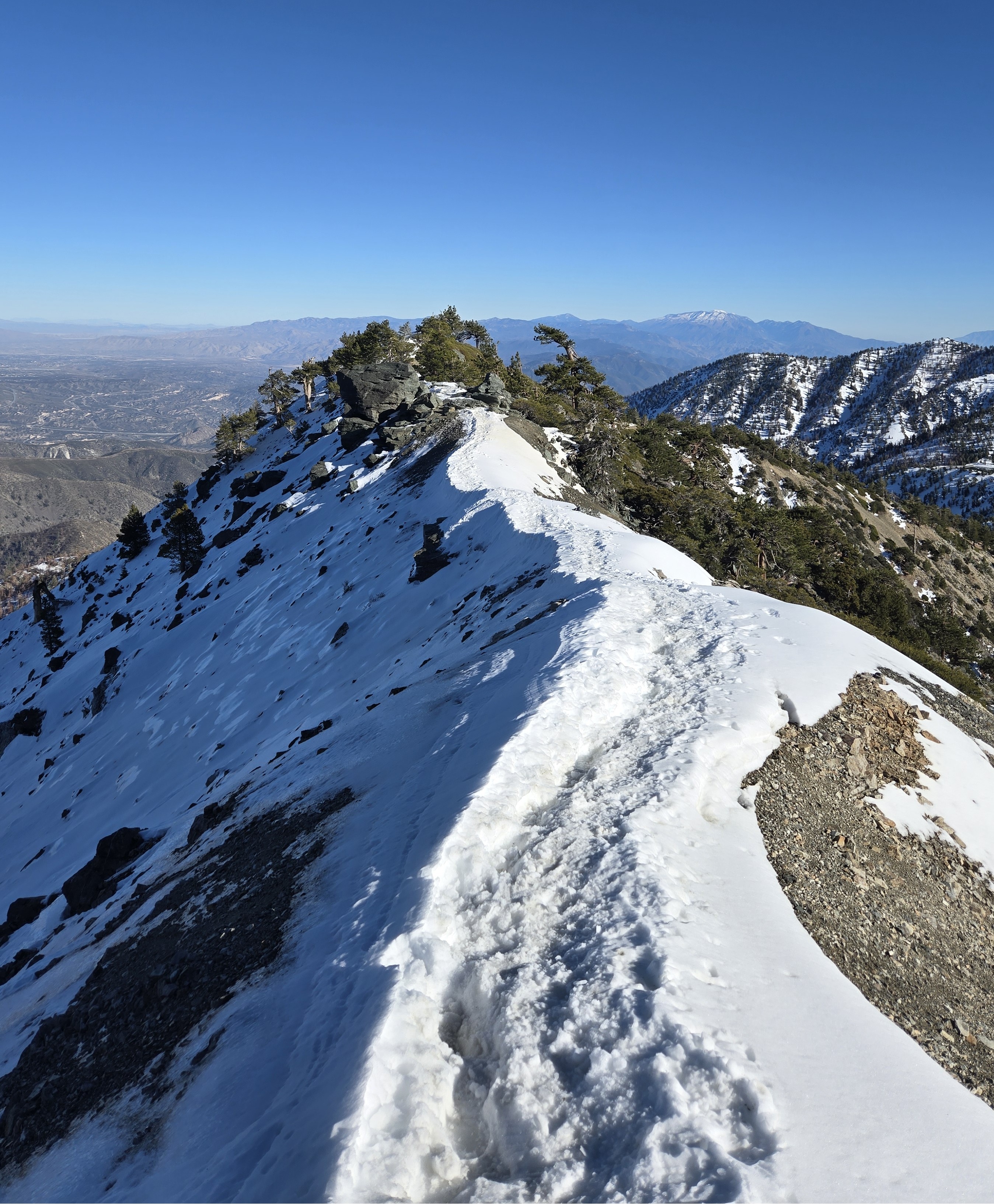 Ski Hut to Mount Baldy via Devil’s Backbone (Winter)