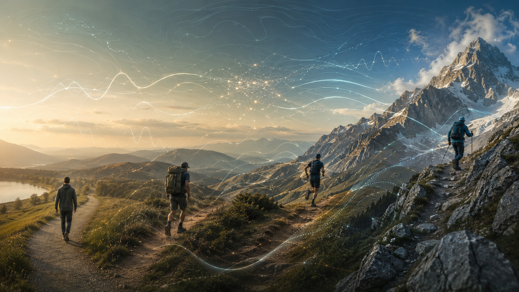 Walking, rucking, running, and mountain hiking signals converging into a Personal World Model of movement, physiology, recovery, and adaptation.