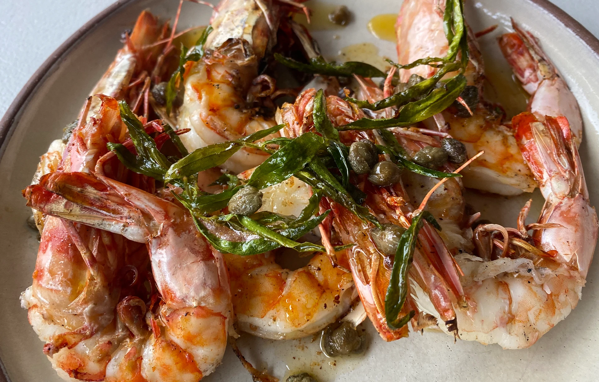 Prawn dish
