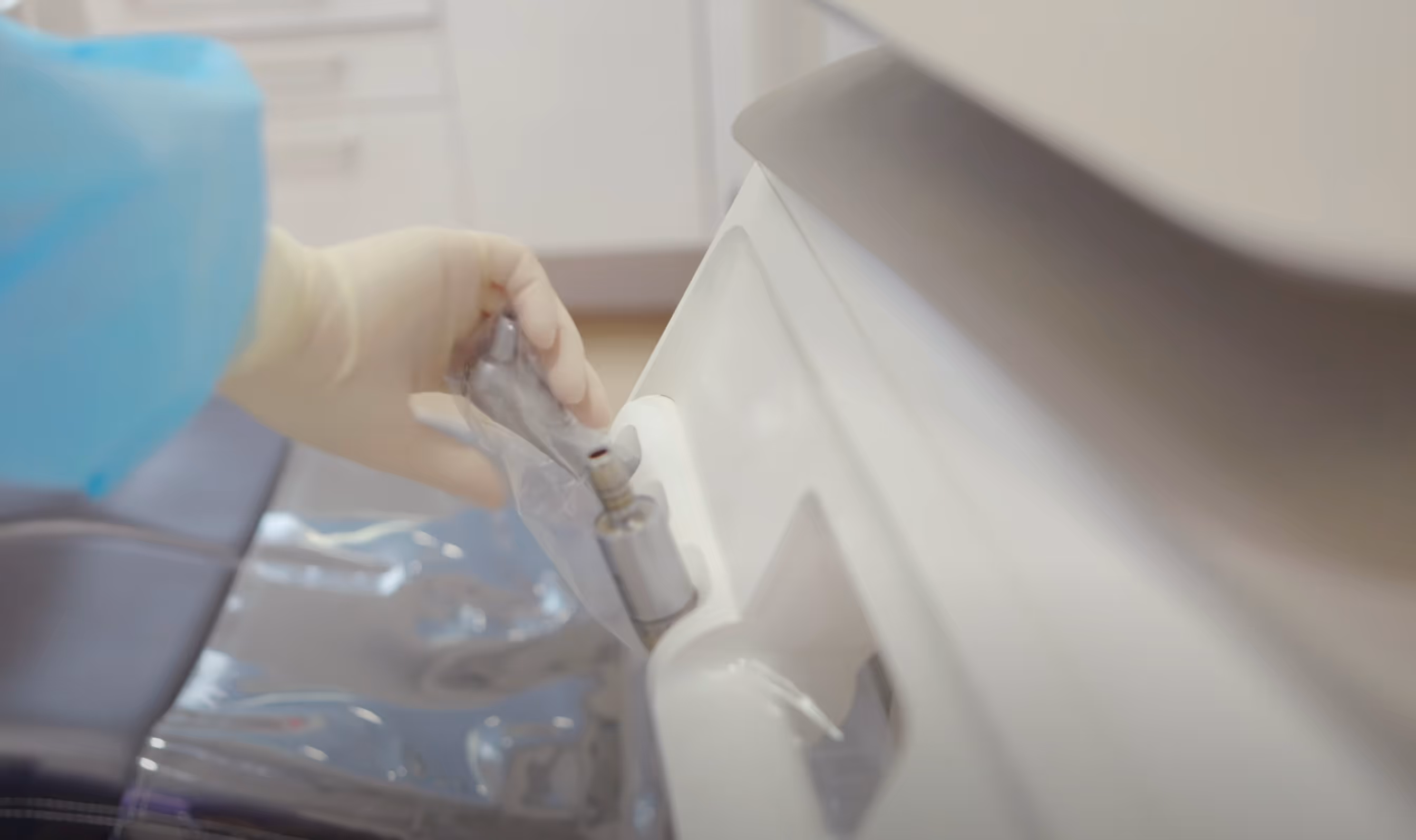 closeup sterlisation 