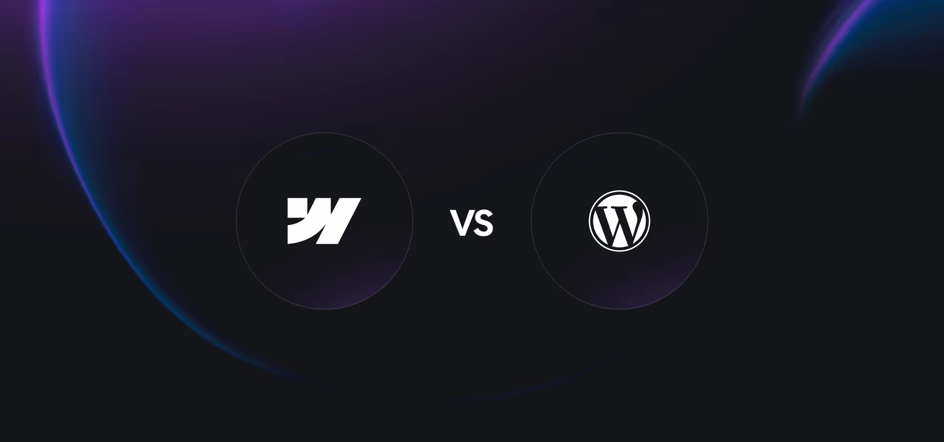 Comparatif Noqode Webflow vs WordPress
