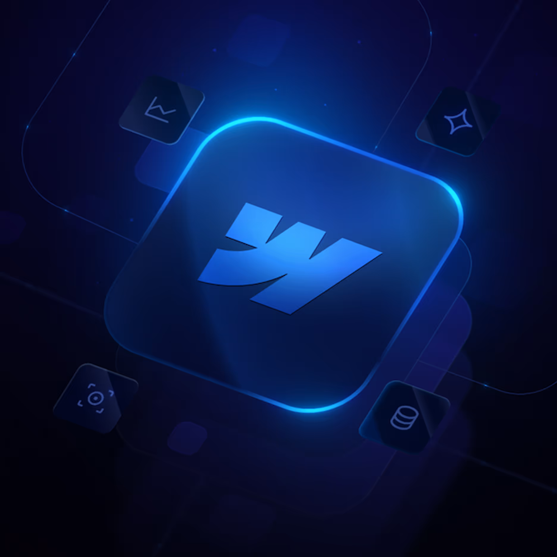 Logo du CMS Webflow
