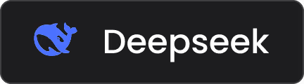 Deepseek logo with the 'Deepseek' text