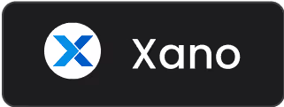 Logo de Xano avec le texte "Xano"