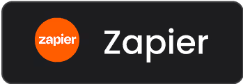Logo de Zapier avec le texte "Zapier"