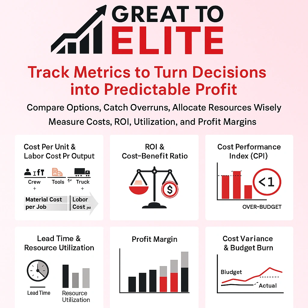 key metrics to track for profitanility in your trade buiness