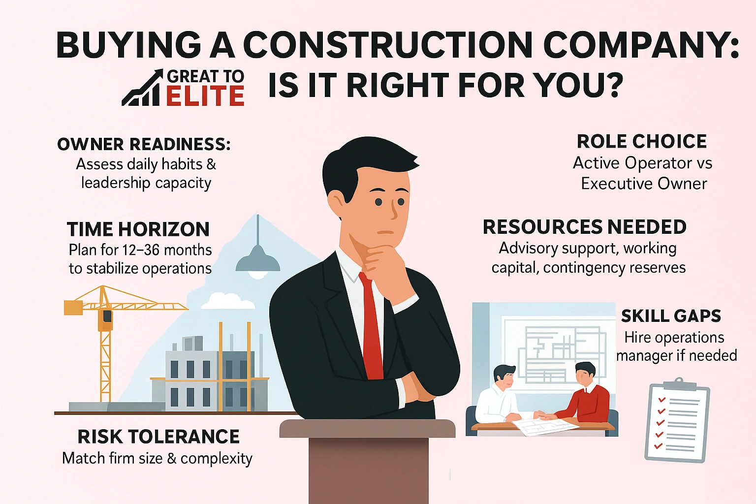 is buying a construction company right for you
