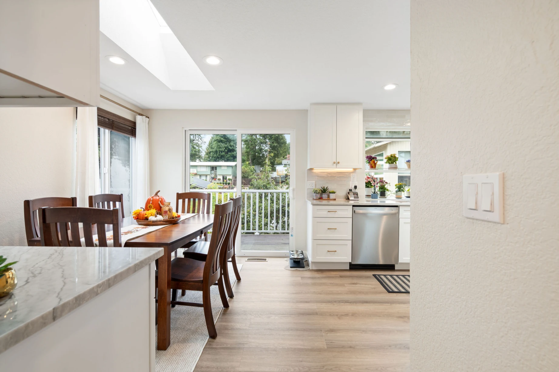 Modern kitchen transformation in Bellevue featuring premium finishes and custom cabinetry