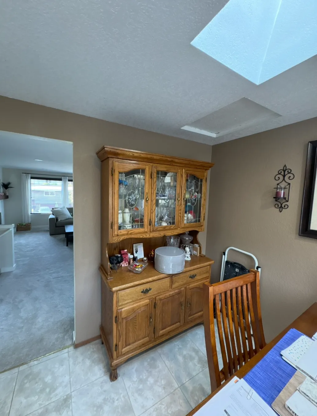 Before kitchen remodel in Bellevue home with cramped layout and limited storage