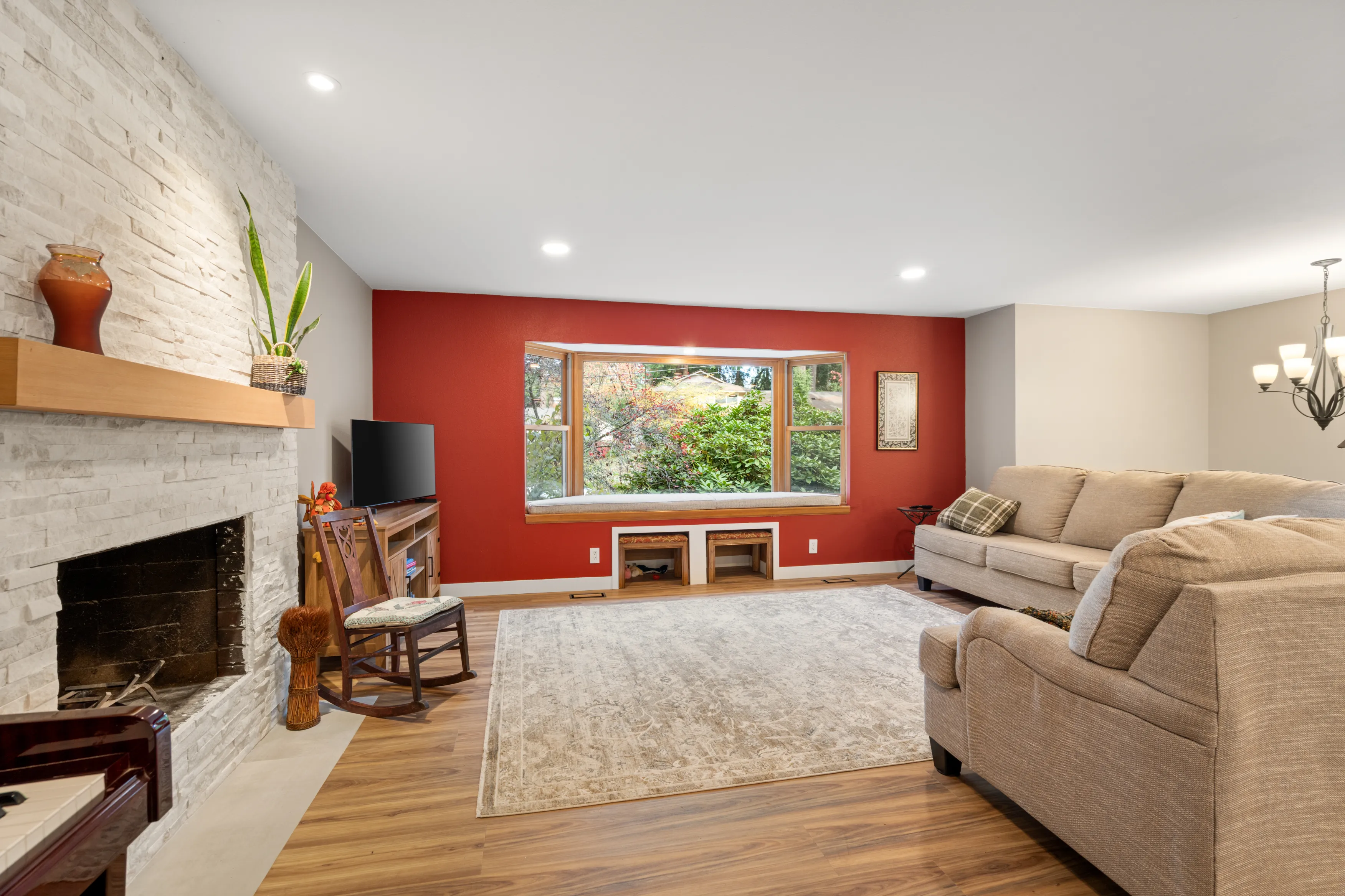 Kitchen and dining remodel in Bellevue home with improved layout and natural light