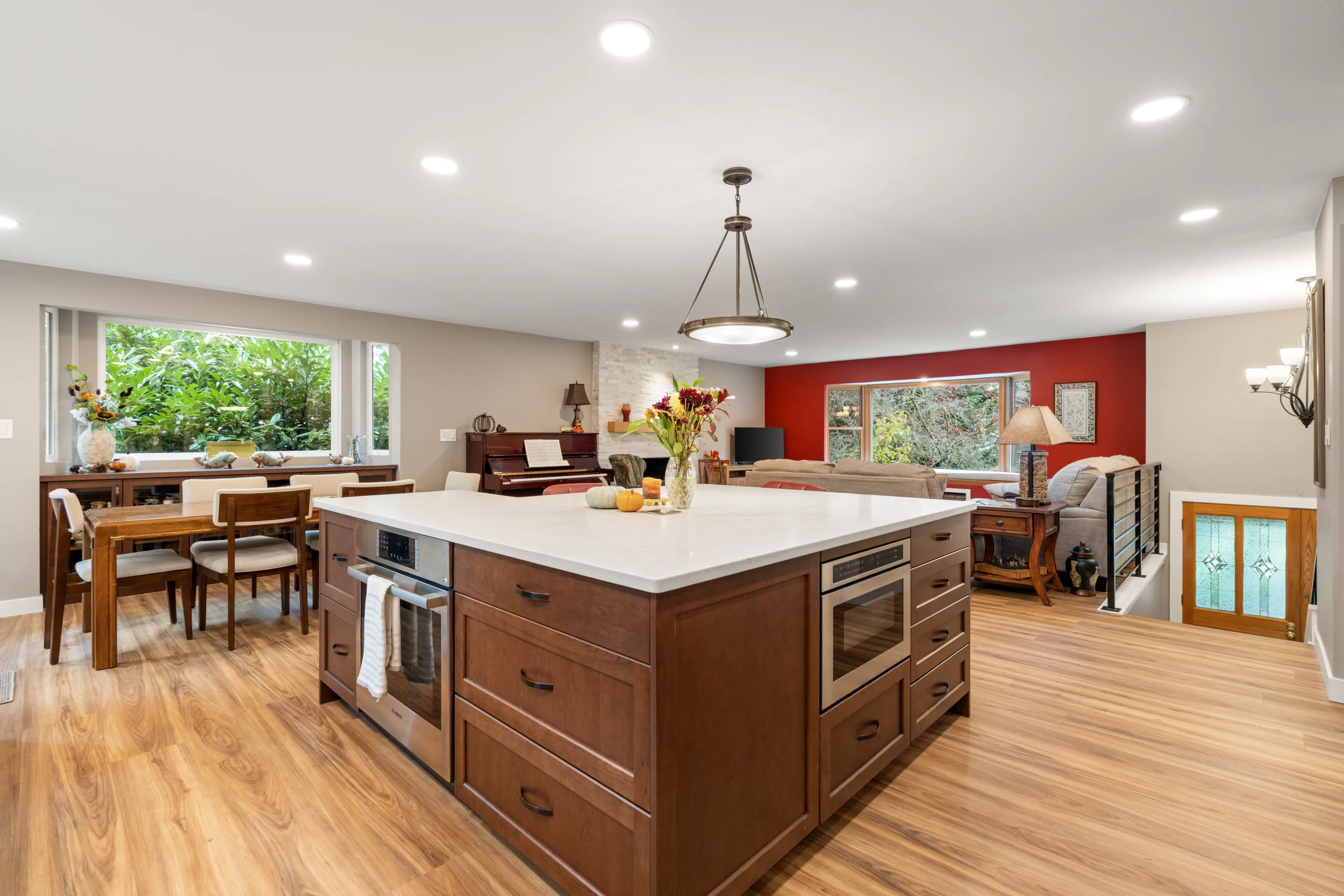 Bellevue Open-Concept Kitchen Remodel with Wall Removal