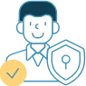 Guarantor loan security icon