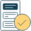 Document checklist icon representing minimal paperwork