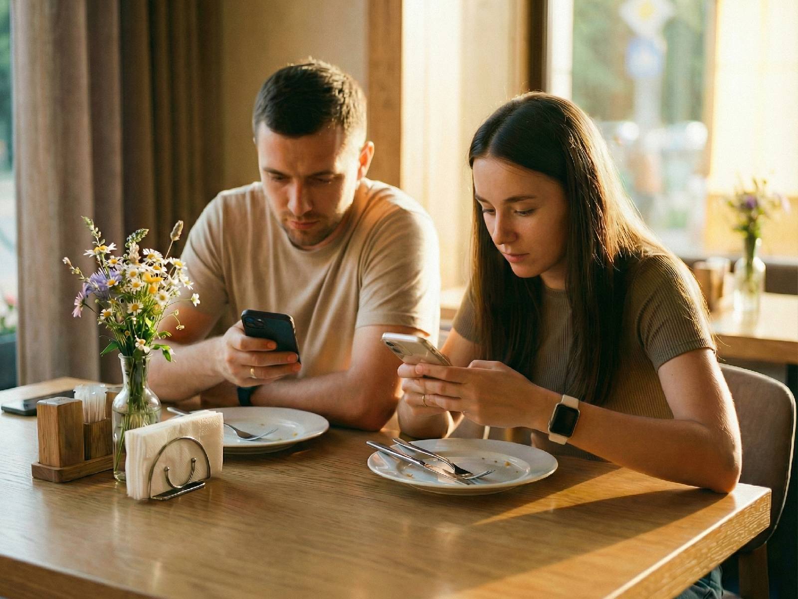 Restaurant table turnover and guest lingering