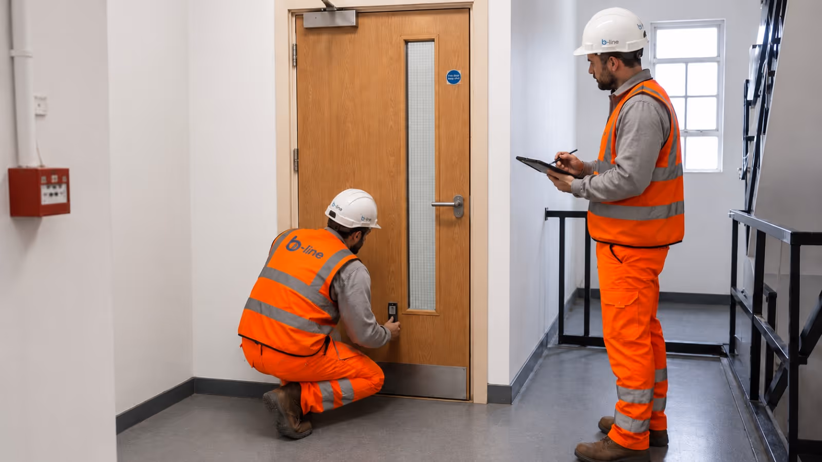 Fire door inspection