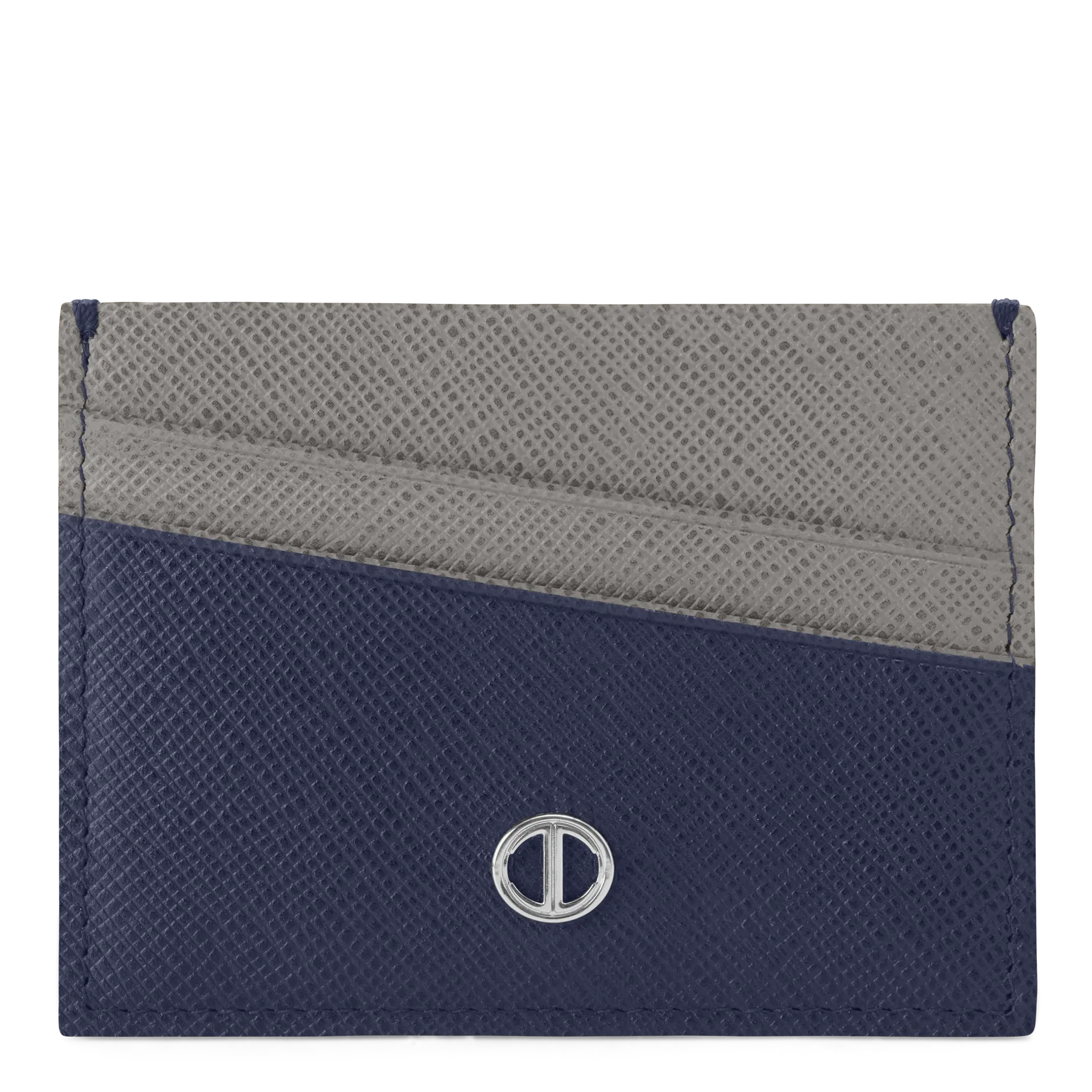 COMPACT Card Holder in Saffiano Leather