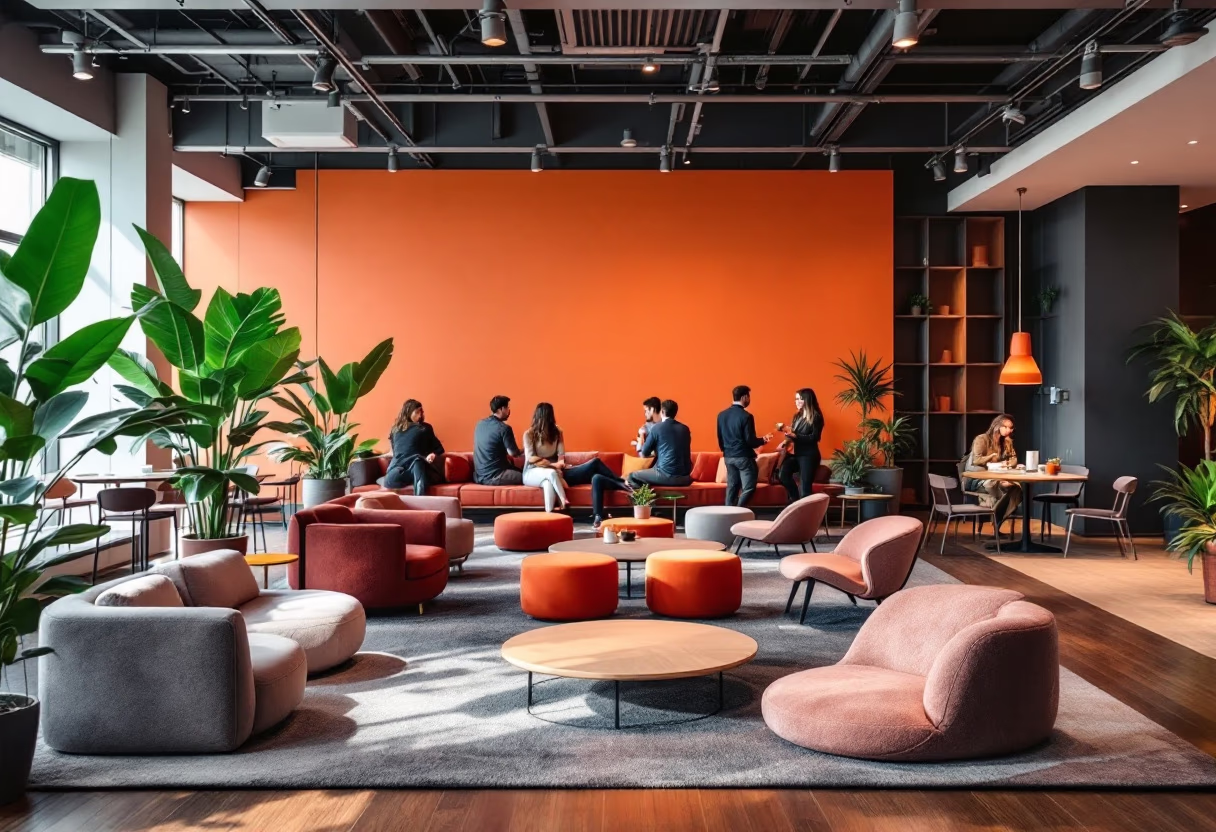 image of a tech conference (for a space tech)