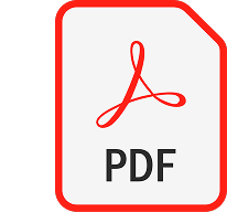 PDF file icon with red border and Adobe Acrobat logo.