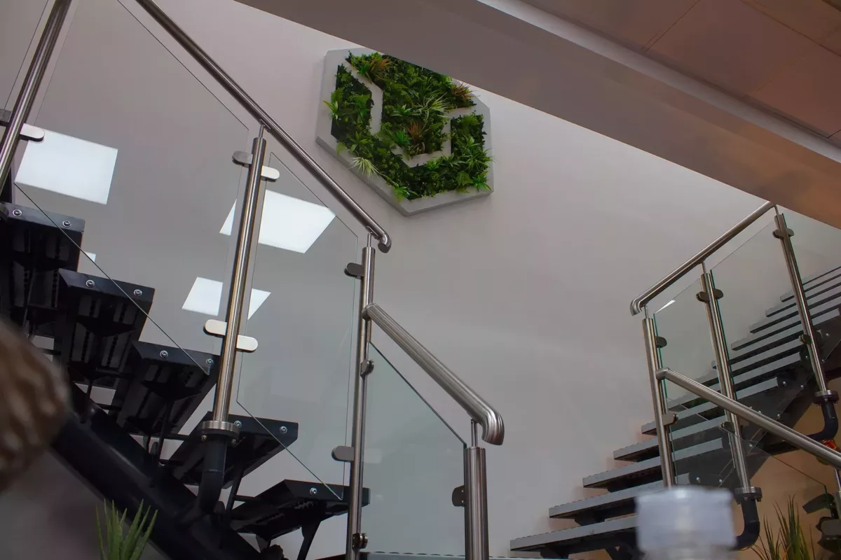 Stainless Steel Fabricated Staircase