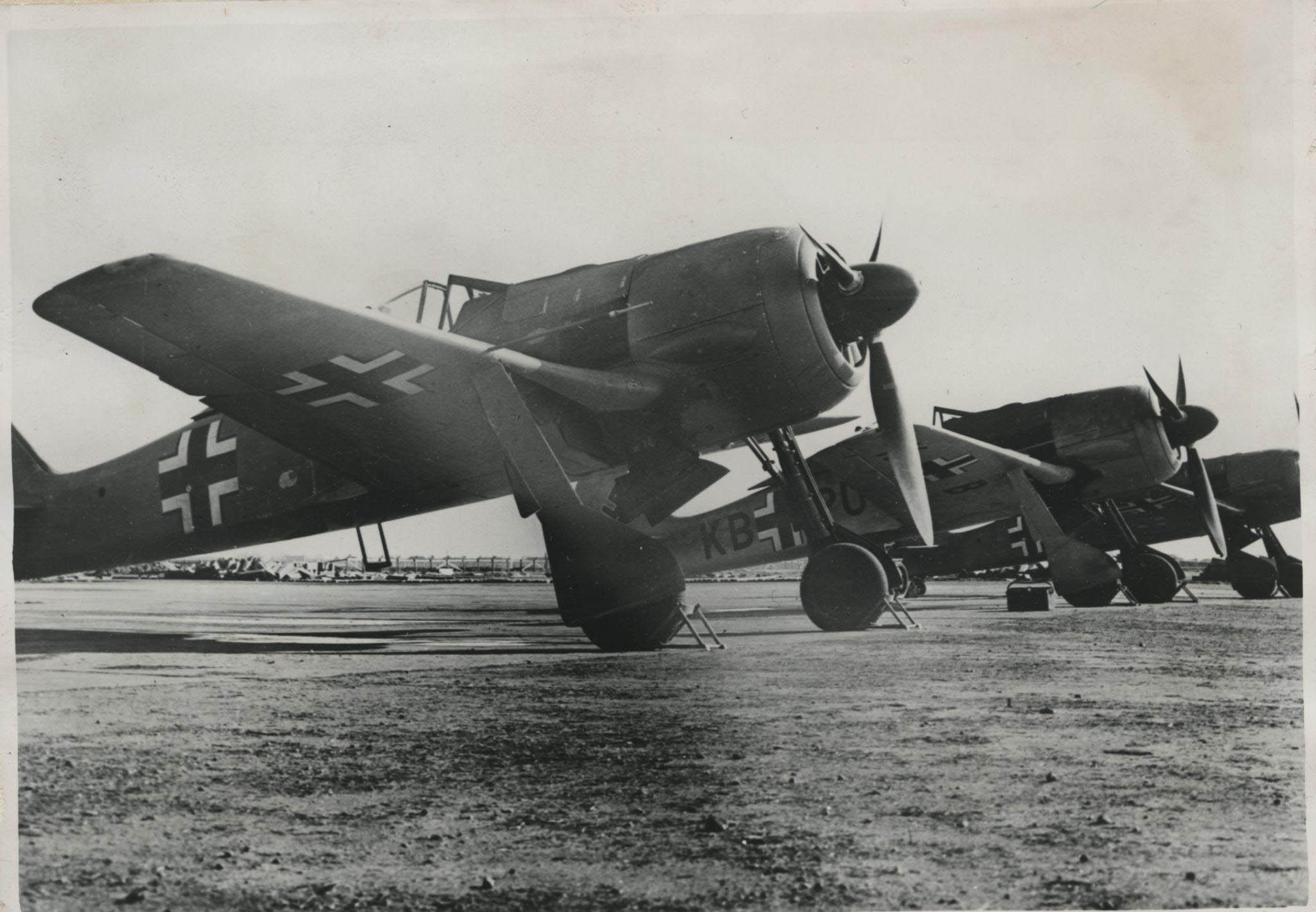Német Focke-Wulf Fw 190 vadászrepülők (HTM)
