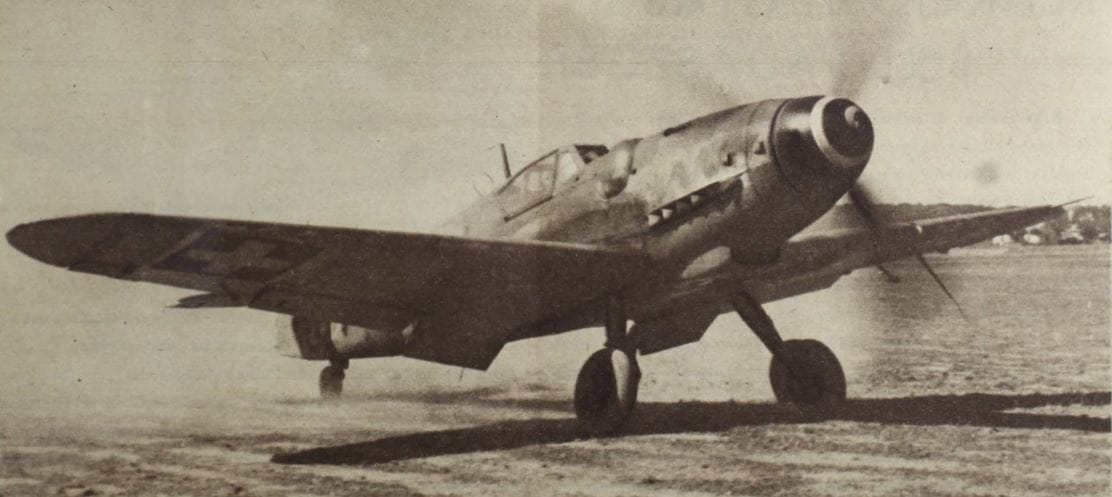 Magyar felségjelzésű Me-109 vadászrepülő (ADT)