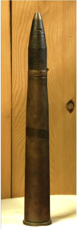 1939M 4 cm-es légvédelmi repeszgránát töltény