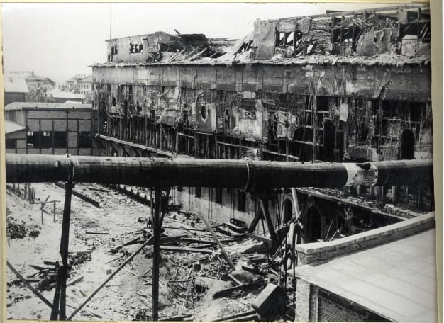 Hungária Vegyi- és Kohóművek romjai (MNM)