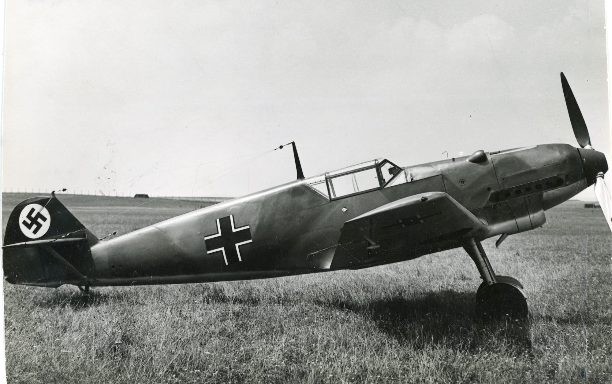 Német Me-109D-1 vadászrepülő (HTM)
