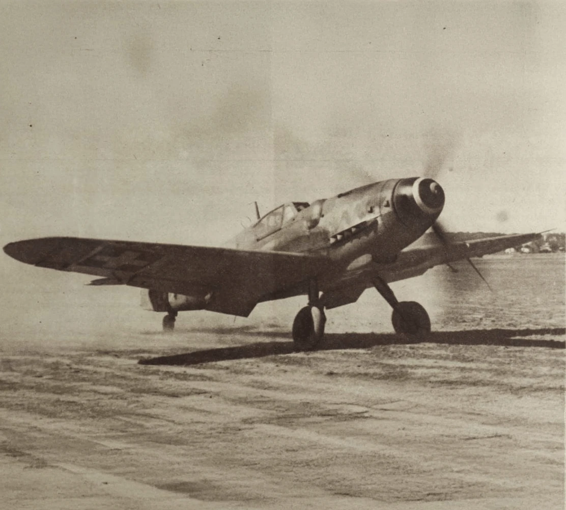 Magyar felségjelzésű Me-109 vadászrepülő (ADT)