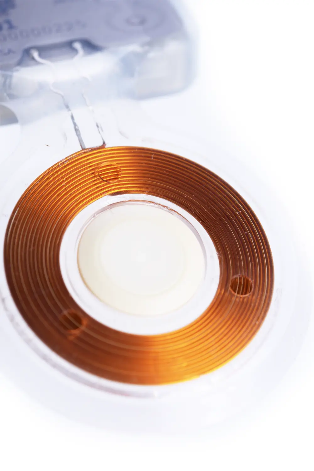 Close-up of IPG Coil