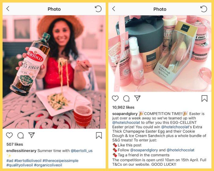 instagram collaboration post