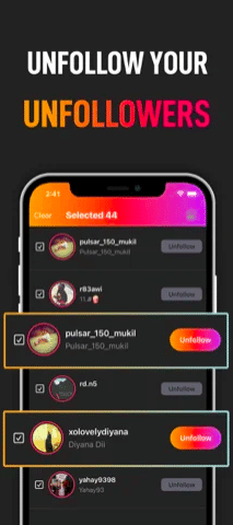 unfollow for instagram Instagram tracking tool