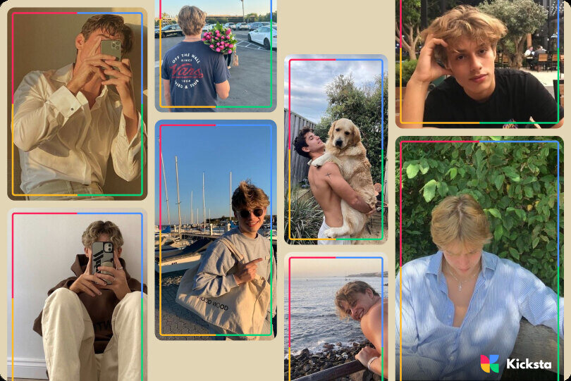 Goldern Retriver Boy Aestetic